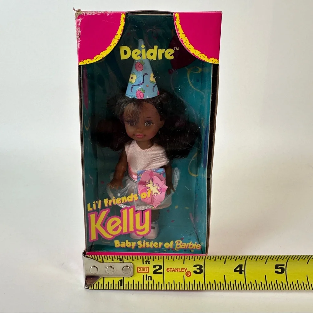 VTG New In Box Barbie Li'l Friends Of Kelly, Baby Sister Of Barbie‎ Diedre 1996